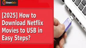 [2025] Wie Sie Netflix-Filme in einfachen Schritten auf USB herunterladen